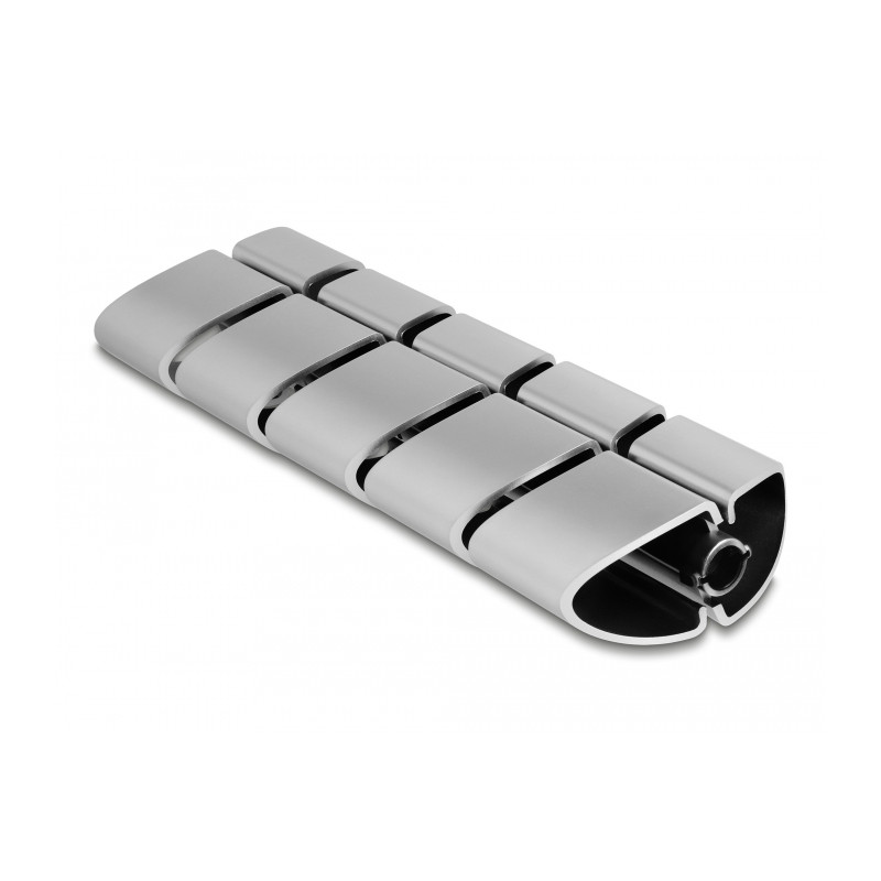 Delock Befestigungselement für Kabelkanal 75 x 45 mm 5 Stück silber