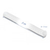 Delock Geflechtschlauch selbstschließend 5 m x 19 mm weiß
