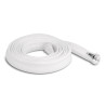 Delock Geflechtschlauch mit Reißverschluss hitzebeständig 2 m x 20 mm weiß