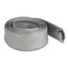 Delock Geflechtschlauch mit Reißverschluss hitzebeständig 2 m x 50 mm grau