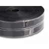 Delock Strapazierfähiges Klettband selbstklebend mit Haft- und Flauschband L 15 m x B 25 mm schwarz