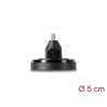 Delock GSM Antenne SMA Stecker Schraubmontage 3 dBi starr omnidirektional mit magnetischem Standfuß und Anschlusskabel RG-174 3 