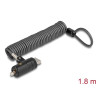 Navilock Notebook Sicherungsspiralkabel für USB Typ-A Buchse mit Schlüssel