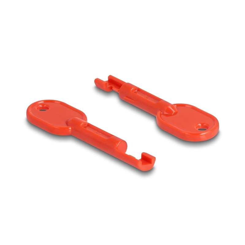 Delock RJ45 Port Blocker Set für RJ45 Stecker 10 Stück