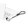 Navilock Notebook Sicherungskabel mit Schlüssel 15,2 cm für Kensington Slot 3 x 7 mm
