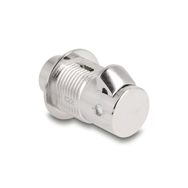 Navilock Drucktaster Verriegelung für Geräteschränke und Schubladen - 20 x 22 mm