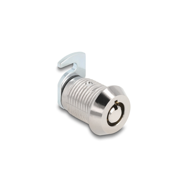 Navilock Zylinderhebelschloss für Geräteschränke mit Schlüssel - 13 mm / 0-90