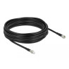 Delock Antennenkabel FME Buchse - SMA Stecker RG-58 10 m