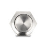 Delock Drucktaster zum Einbau 19 mm 3 x Lötanschluss tastend