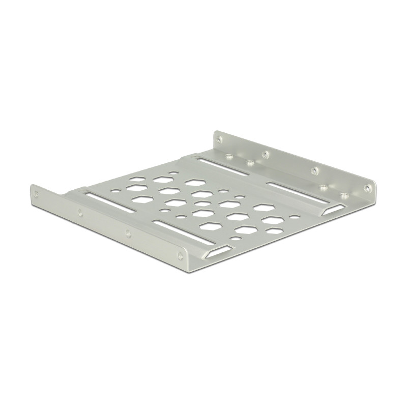 Delock Aluminium Einbaurahmen 2.5″ zu 3.5″ silber