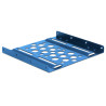 Delock Aluminium Einbaurahmen 2.5″ zu 3.5″ blau