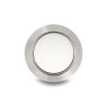 Delock Drucktaster zum Einbau 12 mm 2 x Schraubklemme tastend weiß