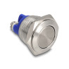 Delock Drucktaster zum Einbau 16 mm 2 x Schraubklemme Taster tastend flach