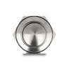Delock Drucktaster zum Einbau 16 mm 2 x Schraubklemme Taster tastend gewölbt
