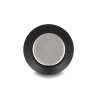 Delock Drucktaster zum Einbau 16 mm 2 x Schraubklemme Taster flach Kunststoff Snap in Montage