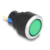 Delock 16 mm Kunststoff Signallampe grün / Lötversion