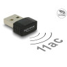 Delock USB 2.0 Dualband WLAN ac/a/b/g/n Nano Stick 433 + 150 Mbps