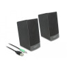 Delock Stereo 2.0 PC Lautsprecher mit 3,5 mm Klinkenstecker und USB Stromversorgung