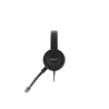Delock USB Stereo Headset mit Kabelfernbedienung und Quick-Mute Taste für PC und Notebook