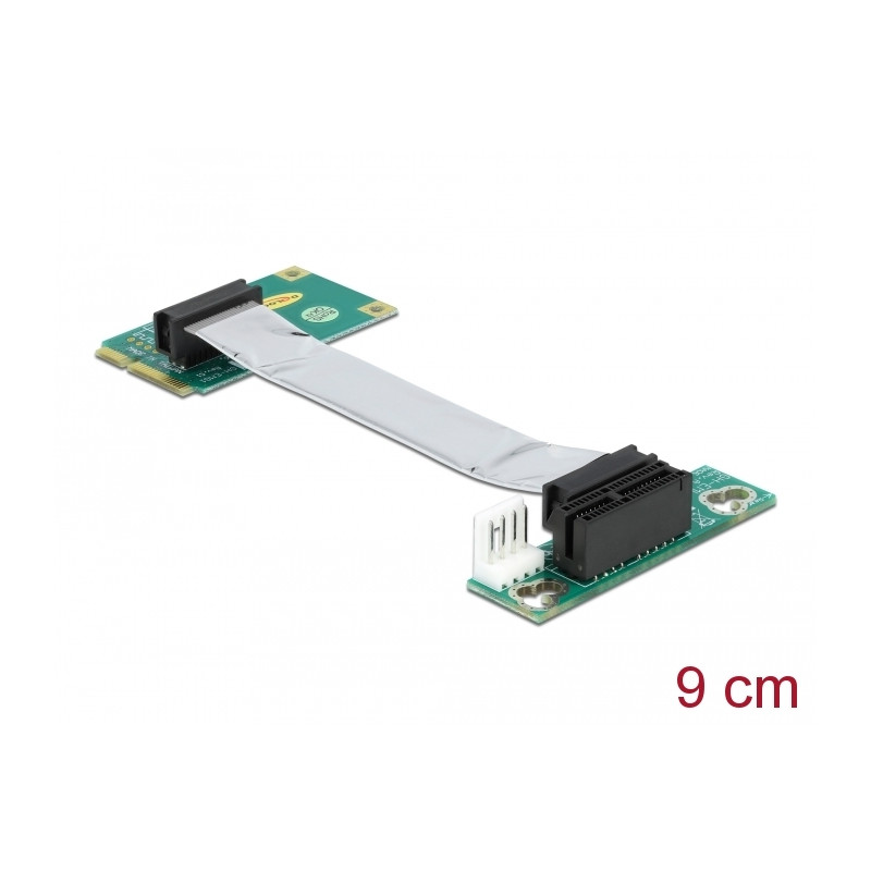 Delock Riser Karte Mini PCI Express - PCI Express x1 links gerichtet
