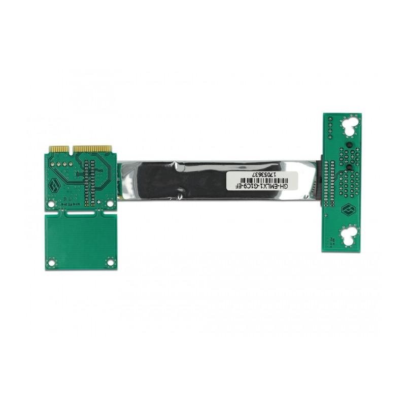 Delock Riser Karte Mini PCI Express - PCI Express x1 links gerichtet