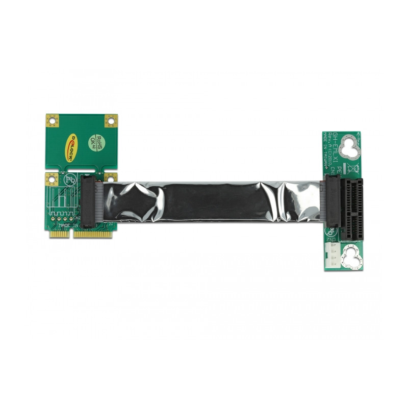Delock Riser Karte Mini PCI Express - PCI Express x1 links gerichtet