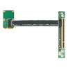 Delock Riser Karte Mini PCI Express - 1 x PCI mit flexiblem Kabel 13 cm links gerichtet