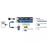 Delock Riser Karte PCI Express x1 - x16 mit 60 cm USB Kabel