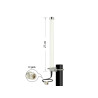 Delock LTE / GSM / UMTS Antenne N Buchse 2 - 6,5 dBi 27 cm omnidirektional starr Mastmontage weiß outdoor