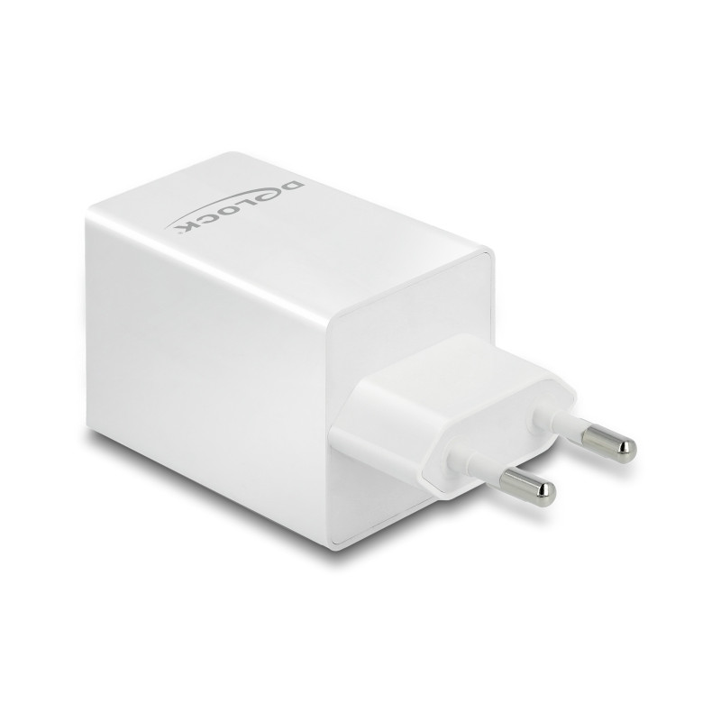 Delock USB GaN Ladegerät 1 x USB Type-C™ PD 3.0 kompakt mit 60 W
