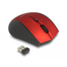 Delock Ergonomische optische 5-Tasten Maus 2,4 GHz kabellos