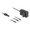 Delock Externes Netzteil 12,0 V / 3,0 A / 36,0 W DC 3,5 x 1,35 mm, DC 5,5 x 2,1 mm, DC 5,5 x 2,5 mm