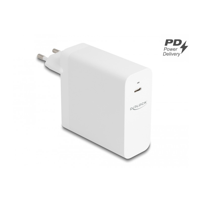 Delock USB GaN Ladegerät 1 x USB Type-C™ PD 3.1 mit 140 W