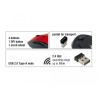 Delock Ergonomische optische 5-Tasten Maus 2,4 GHz kabellos