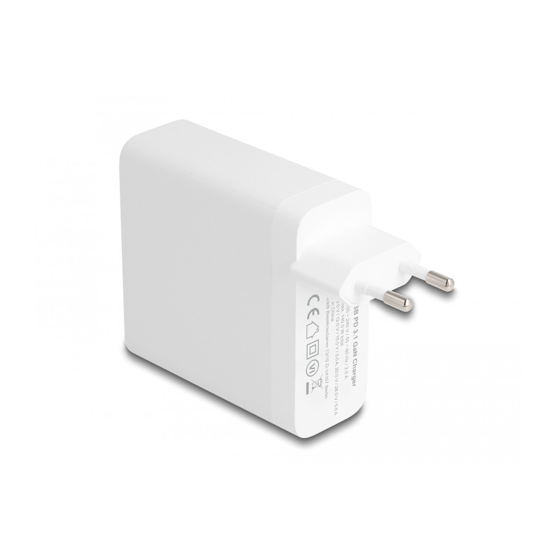Delock USB GaN Ladegerät 1 x USB Type-C™ PD 3.1 mit 140 W