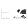 Delock Optische 3-Tasten Mini Maus 2,4 GHz kabellos