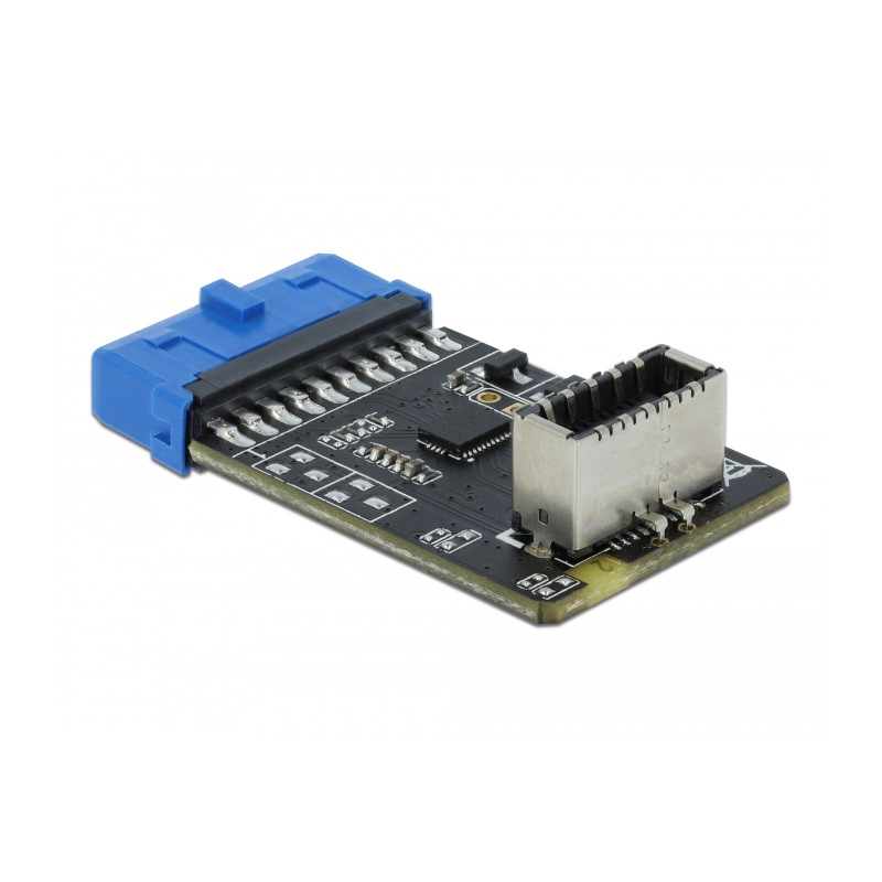 Delock USB 5 Gbps Adapter Typ-E Key A Pfostenbuchse zu intern Key A Buchse