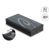 Delock Externes Gehäuse für M.2 NVMe PCIe SSD mit SuperSpeed USB 20 Gbps (USB 3.2 Gen 2x2) USB Type-C™ Buchse