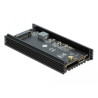 Delock Externes Gehäuse für M.2 NVMe PCIe SSD mit SuperSpeed USB 20 Gbps (USB 3.2 Gen 2x2) USB Type-C™ Buchse