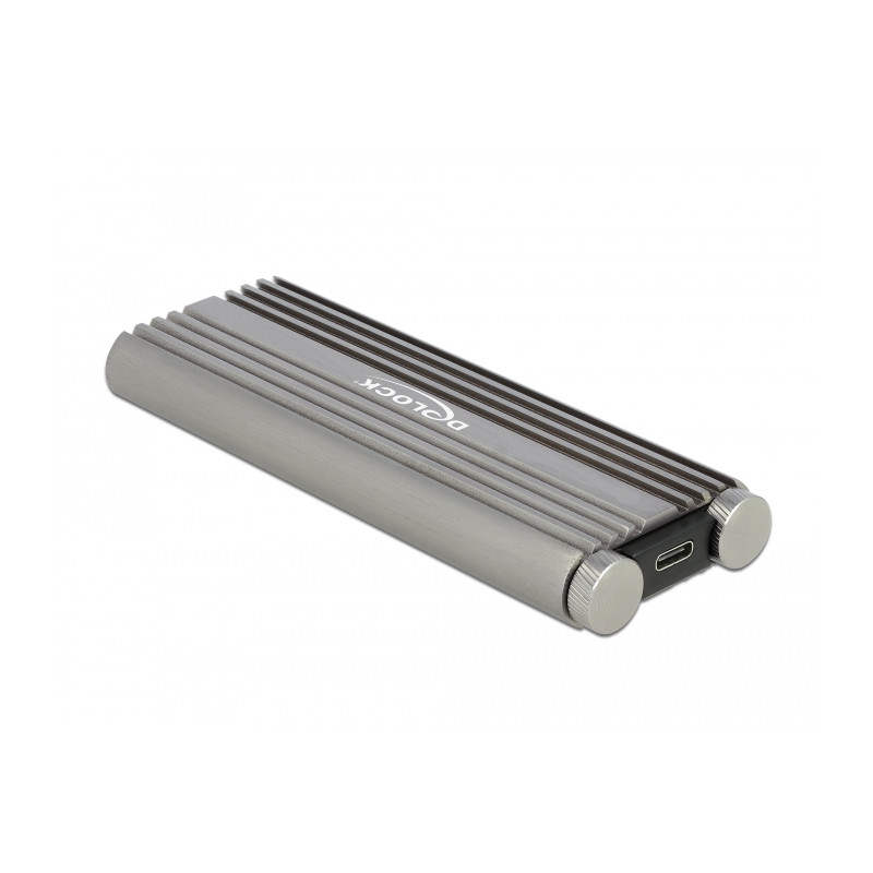 Delock Externes Gehäuse für M.2 NVMe PCIe SSD mit USB 20 Gbps USB Type-C™ Buchse - werkzeugfrei