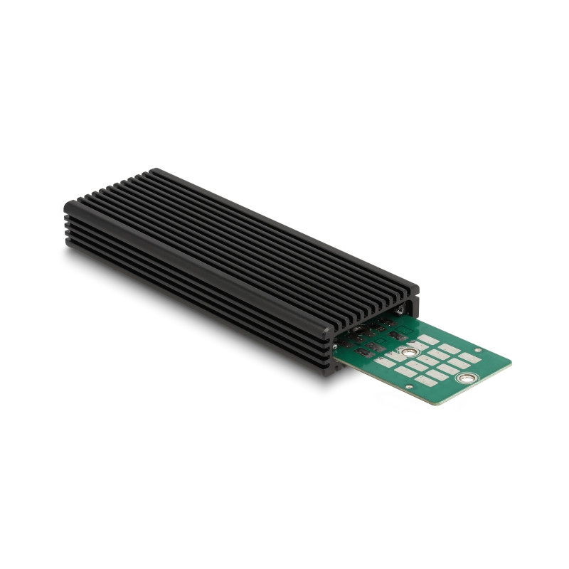 Delock Externes USB Type-C™ Combo Gehäuse für M.2 NVMe PCIe oder SATA SSD