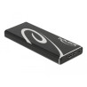 Delock Externes Gehäuse SuperSpeed USB für M.2 SATA SSD Key B