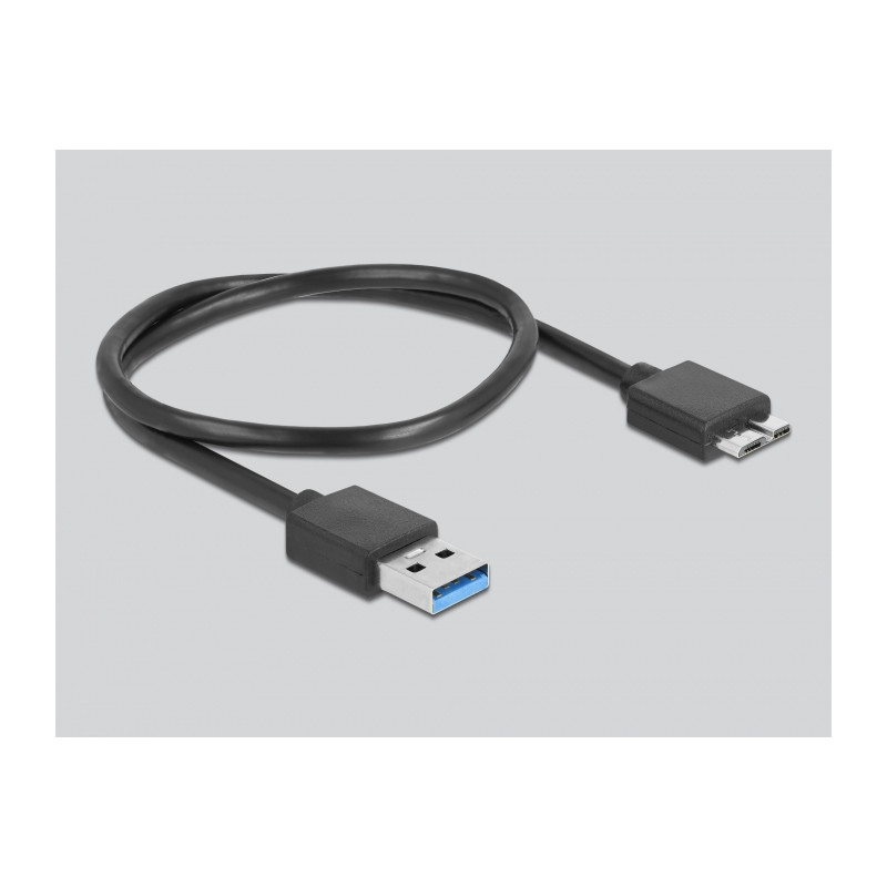 Delock Externes Gehäuse für 2.5″ SATA HDD / SSD mit SuperSpeed USB Typ Micro-B Buchse - werkzeugfrei