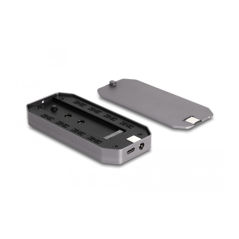 Delock Externes Gaming Gehäuse für M.2 NVMe PCIe SSD mit SuperSpeed USB 20 Gbps (USB 3.2 Gen 2x2) USB Type-C™ Buchse und RGB LED