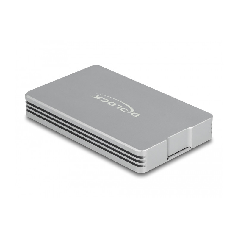 Delock USB4™ 40 Gbps Gehäuse für 1 x M.2 NVMe SSD - werkzeugfrei