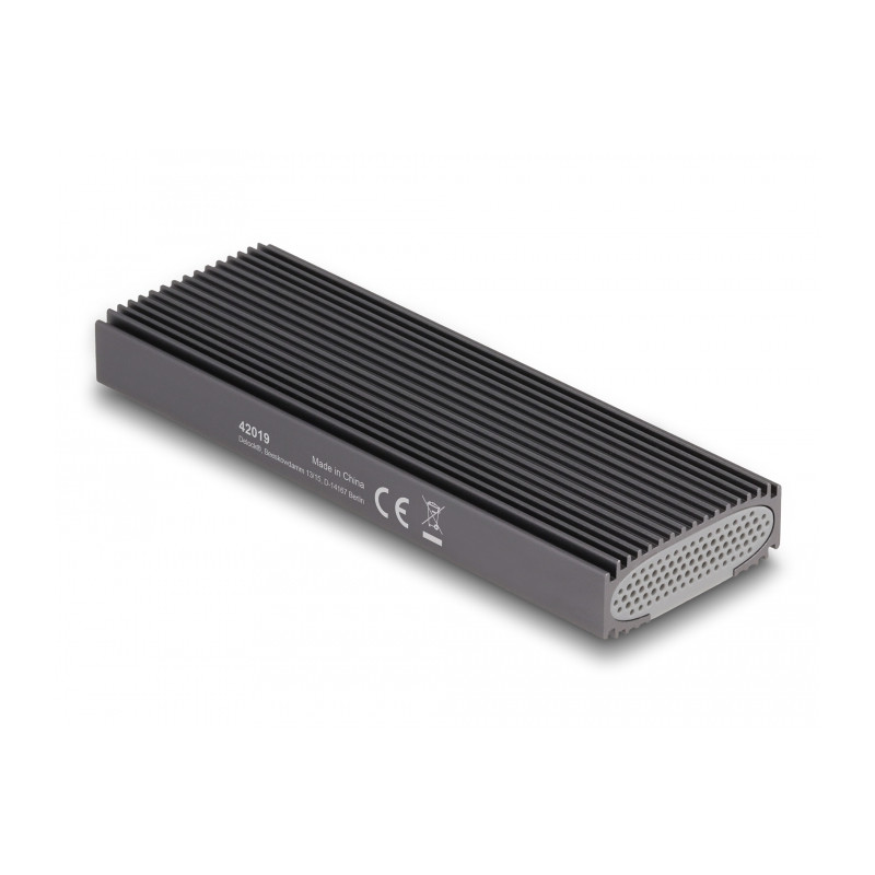 Delock Externes USB Type-C™ Combo Gehäuse für M.2 NVMe PCIe oder SATA SSD - werkzeugfrei