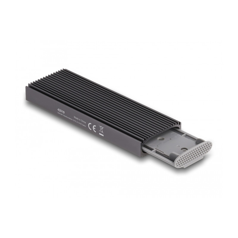 Delock Externes USB Type-C™ Combo Gehäuse für M.2 NVMe PCIe oder SATA SSD - werkzeugfrei