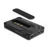 Delock USB Type-C™ Gehäuse für 1 x M.2 NVMe SSD + 1 x 2.5″ SATA SSD / HDD mit Klon Funktion