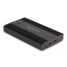 Delock Externes Gehäuse USB 20 Gbps für 2 x M.2 NVMe PCIe SSD mit USB Type-C™ Buchse und RAID - werkzeugfrei
