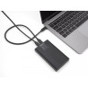 Delock Externes Gehäuse USB 20 Gbps für 2 x M.2 NVMe PCIe SSD mit USB Type-C™ Buchse und RAID - werkzeugfrei